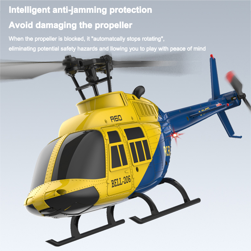 A60 RC Helicopter 2.4G 6-Aixs  - огляд і ціна Rc Helicopter Large