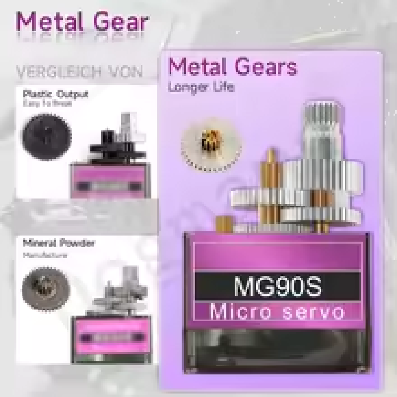 MG90S Metal Gear Servo 9g SG90 - огляд і ціна Rc Helicopter Mini