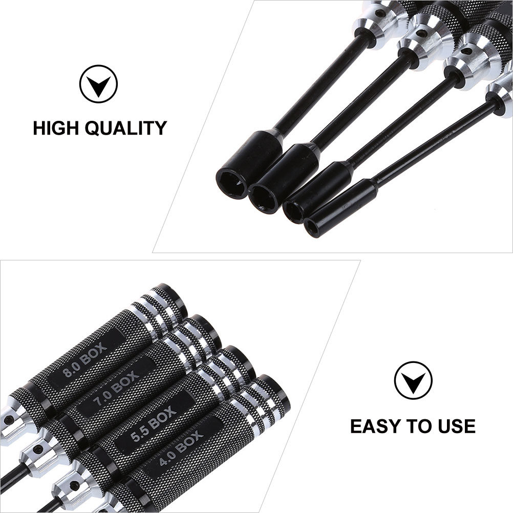 4Pcs Hex Socket Screwdriver To - огляд і ціна Rc Helicopter Tool Kit