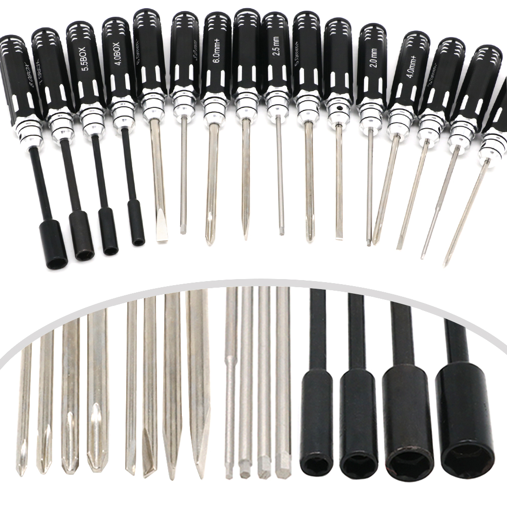 RC Hex Driver Set - 16pcs Hex  - огляд і ціна Rc Helicopter Tool Kit