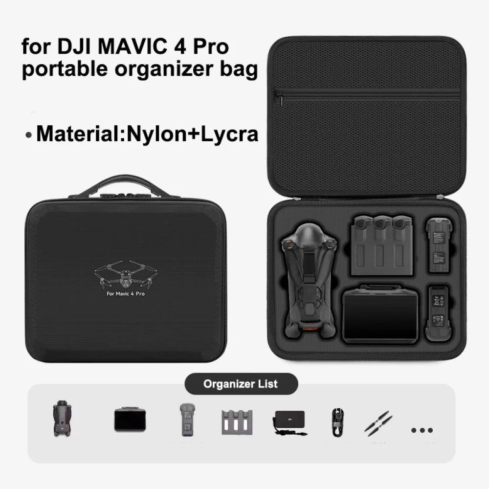 for DJI Mavic 4 Pro Case,Porta - огляд і ціна Rc Helicopter Bag